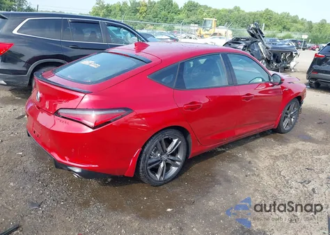 2025 Acura Integra A-Spec Technology z USA, uszkodzony, nr VIN 19UDE4H65SA005874